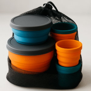 Collapsible Silicone Cookware Kit