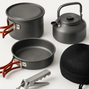 Hard-Anodized Aluminum Cook Set