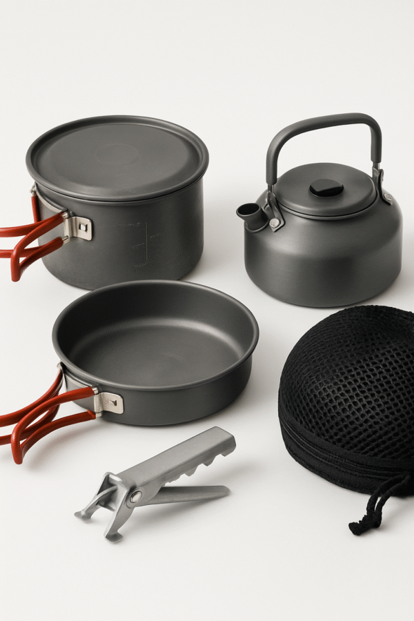 Hard-Anodized Aluminum Cook Set